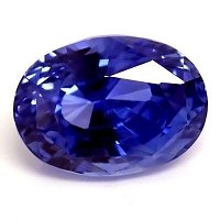 2.82 ct Oval Blue Natural Sapphire