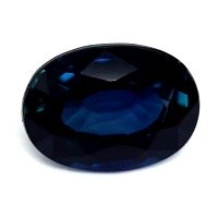 1.02 ct Oval Blue Natural Sapphire