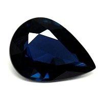 1.05 ct Pear Blue Natural Sapphire