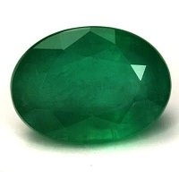 3.38 ct Oval Green Natural Emerald