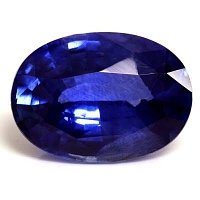 3.04 ct Oval Blue Natural Sapphire