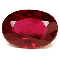 0.52 ct Oval Red Natural Ruby