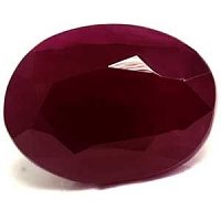 2.46 ct Oval Red Natural Ruby