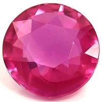 0.97 ct Round Pink Natural Sapphire