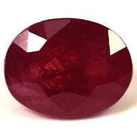 4.02 ct Oval Red Natural Ruby