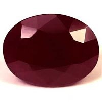 8.78 ct Oval Red Natural Ruby