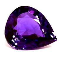 2.86 ct Pear Purple Natural Sapphire