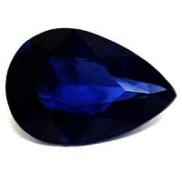 2.11 ct Pear Blue Natural Sapphire