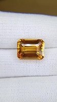 10.08 ct Emerald Orange Natural Sapphire