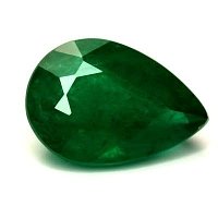 1.65 ct Pear Green Natural Emerald