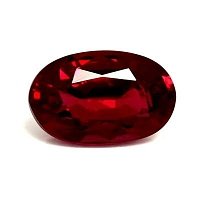 0.50 ct Oval Red Natural Ruby