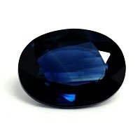 1.28 ct Oval Blue Natural Sapphire