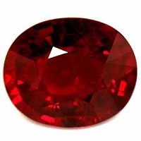 2.60 ct Oval Red Natural Ruby