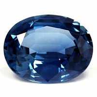 4.05 ct Oval Blue Natural Sapphire