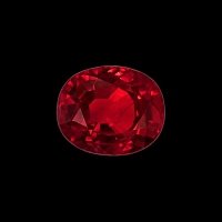 2.20 ct Oval Red Natural Ruby
