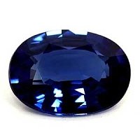 0.85 ct Oval Blue Natural Sapphire