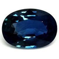 1.03 ct Oval Blue Natural Sapphire