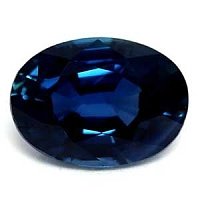 0.98 ct Oval Blue Natural Sapphire