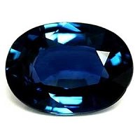 0.91 ct Oval Blue Natural Sapphire