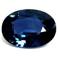 0.88 ct Oval Blue Natural Sapphire