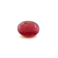 2.87 ct Oval Red Natural Ruby