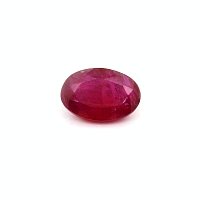 0.76 ct Oval Red Natural Ruby