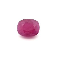 2.48 ct Cushion Red Natural Ruby