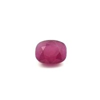 3.11 ct Cushion Red Natural Ruby
