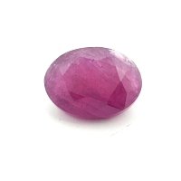 3.94 ct Oval Red Natural Ruby