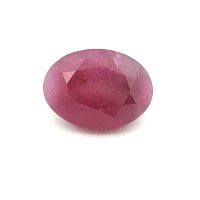 4.13 ct Oval Red Natural Ruby