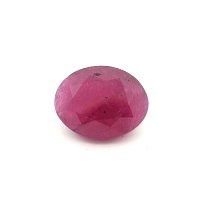 3.27 ct Oval Red Natural Ruby