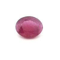 2.74 ct Oval Red Natural Ruby