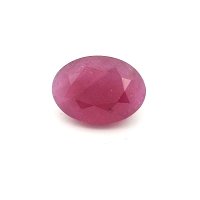 2.88 ct Oval Red Natural Ruby