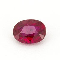 0.79 ct Oval Red Natural Ruby