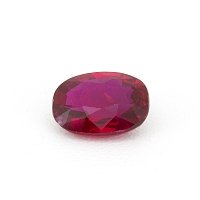 0.73 ct Oval Red Natural Ruby
