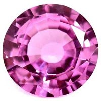 1.75 ct Round Pink Natural Sapphire