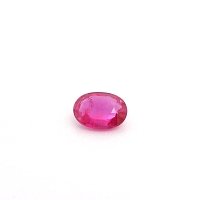 0.88 ct Oval Red Natural Ruby