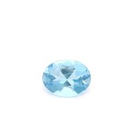 1.23 ct Oval Blue Natural Aquamarine