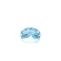 1.28 ct Oval Blue Natural Aquamarine