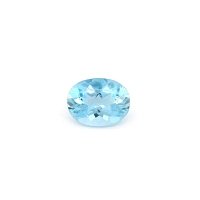 1.11 ct Oval Blue Natural Aquamarine