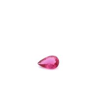 0.31 ct Pear Red Natural Ruby