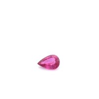 0.43 ct Pear Red Natural Ruby
