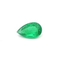 1.57 ct Pear Green Natural Emerald