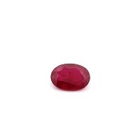 0.85 ct Oval Red Natural Ruby