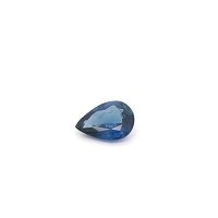0.65 ct Pear Blue Natural Sapphire