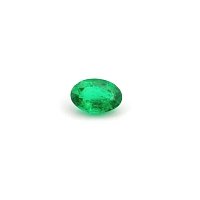 0.58 ct Oval Green Natural Emerald