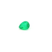 0.40 ct Pear Green Natural Emerald