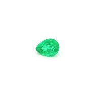 0.47 ct Pear Green Natural Emerald