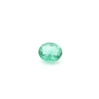0.72 ct Oval Green Natural Emerald