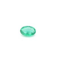 0.64 ct Oval Green Natural Emerald